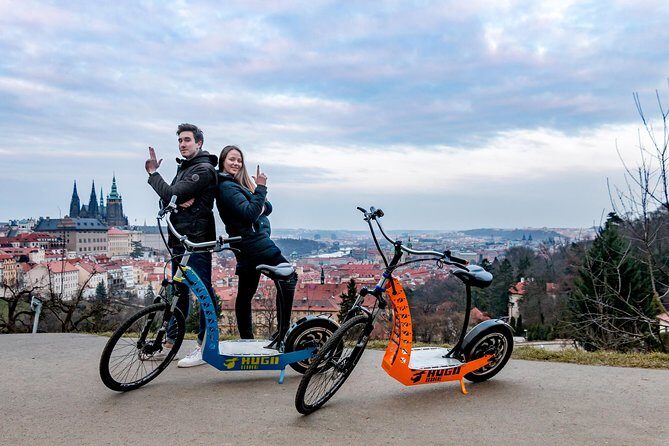 Grand City Tour of Prague on Cruiser e-Bikes or e-Scooters - Key points before you go