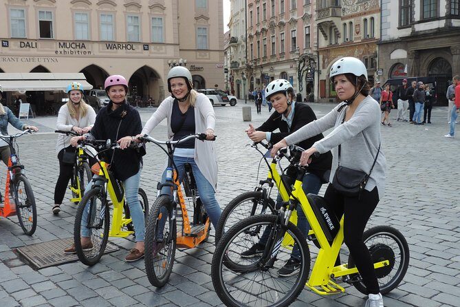 Grand City Tour of Prague on Cruiser e-Bikes or e-Scooters - How to plan your day around this 3-hour ride