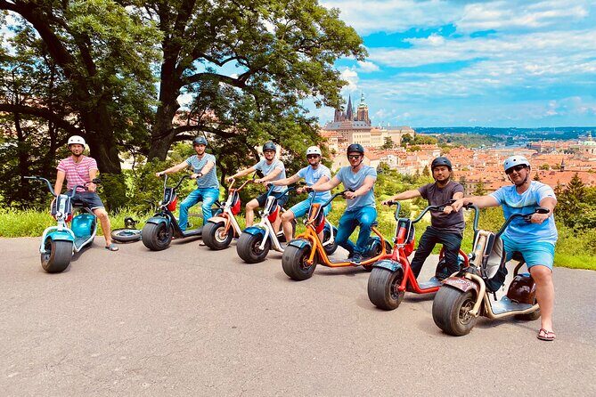 Grand city tour on Scrooser in Prague - A Scrooser ride that stitches Prague together in 2 hours