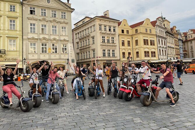 Guided sightseeing e-scooter tour of Prague: 2 hours - Training, Helmets, and the No-License Reality