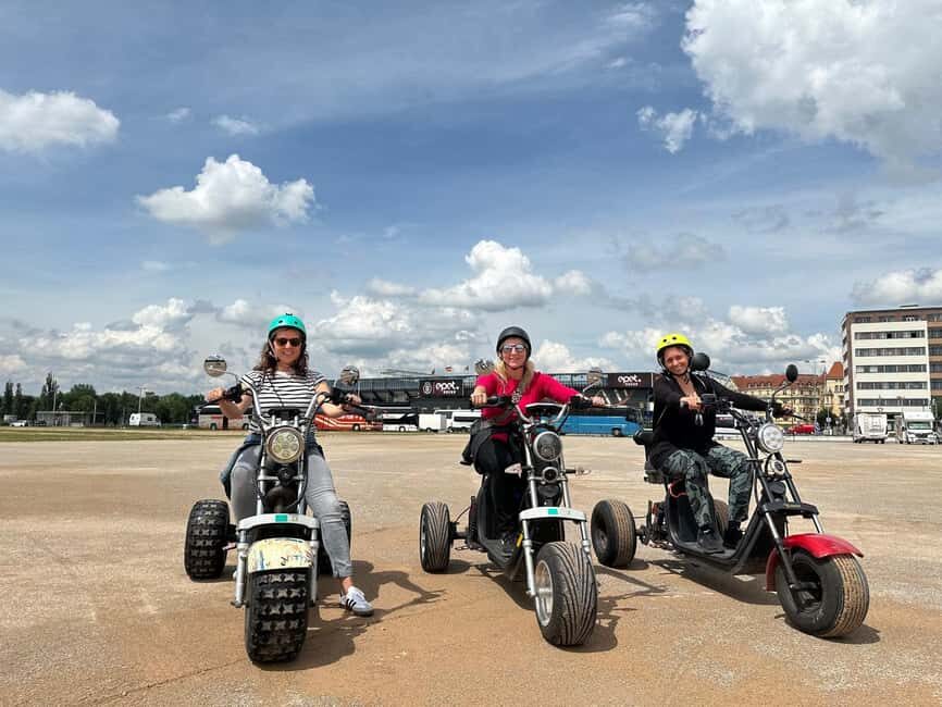 Heart of Prague tour on Tricycle electric scooter - Price and value: is $62 a good deal for an electric trike?