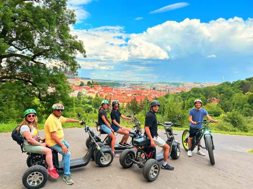 Heart of Prague tour on Tricycle electric scooter - Why the Heart of Prague electric trike tour is such a smart use of time