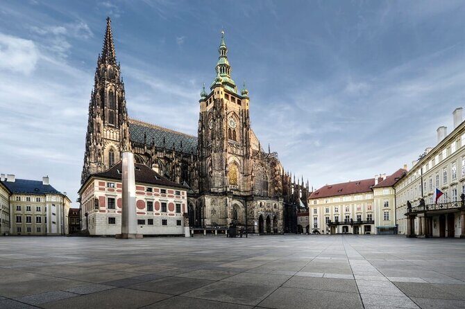 Historical Prague Guided E-Bike Tour - Prague Castle courtyards: more than the postcard gate