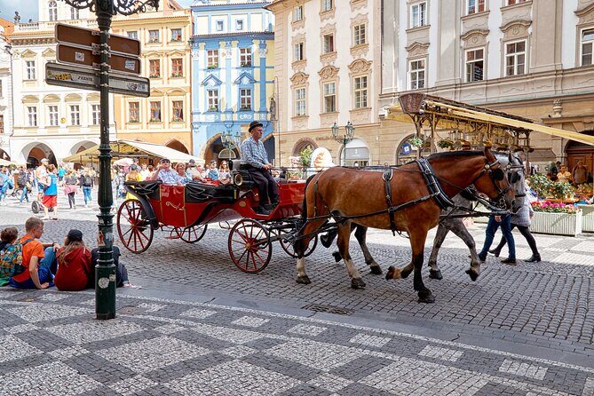 Jewish History and Old Town Walking Tour of Prague - Winding medieval lanes after the clock: theaters, the university seat, and Black Madonna angles