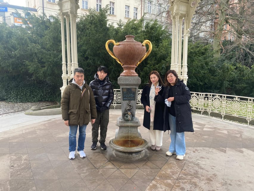 Karlovy Vary: Mineral Hot Springs Tasting and Walking Tour - Your 12-spring tasting flow: what you’re doing at each stop