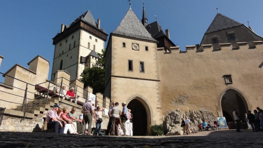 Karlstejn Castle & Crystal Manufactory - Private Tour - Inside Karlstejn Castle: Imperial Palace and Marian Tower Floors