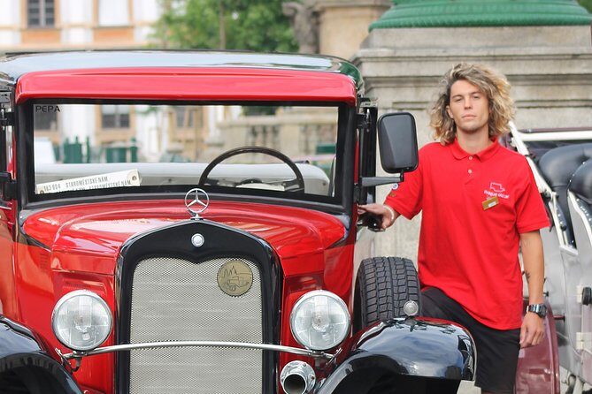 Kutná Hora Medieval Town in Vintage Cabrio car - Price and value: what $755.81 per group really means