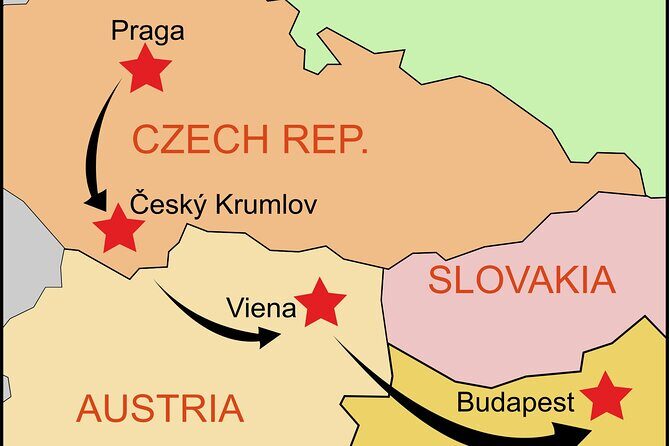 Las Mas Bellas Ciudades de Europa Central - Vienna to Budapest and your Budapest free-to-explore window
