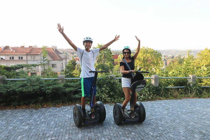 Live-Guided Half-Day Segway & E-Scooter tour - Petrin Hill, Petrin Park, and the city reveal through different angles