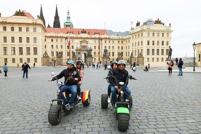 Live-Guided ️Trike-Harley️ Viewpoints tour of Prague - Why a Harley-style trike is a smart way to see Prague fast