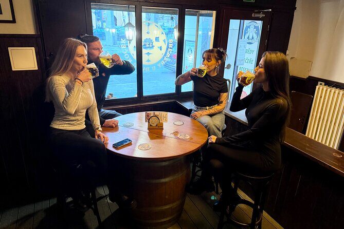 Old Prague pubs tour. Beer and dinner included! - The route: from New Town/Old Town border to Nerudova Street