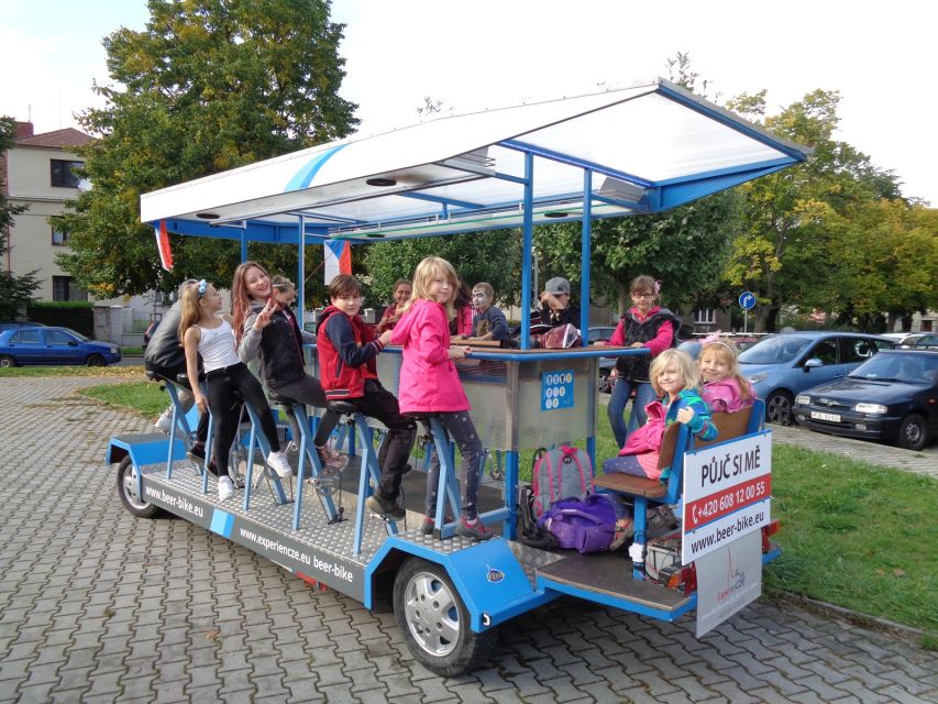 Pilsen: 1.5-Hour Beer Bike with Unlimited Beer - The Real Itinerary Flow (So You Know When to Expect What)