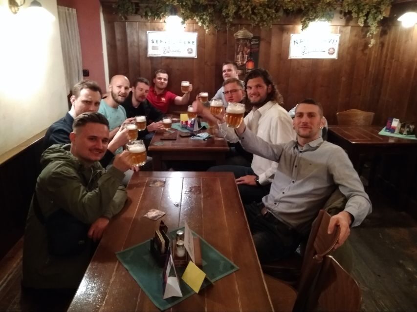 Pilsen: Pub and Club Crawl - Where you start matters: pickup in central Plzeň