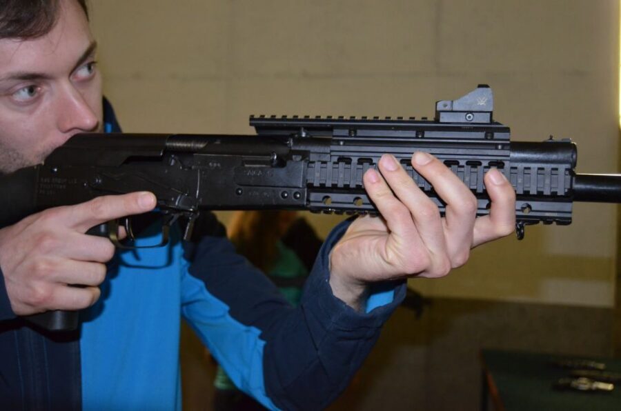 Prague: 1.5-Hour AK47 Shooting Range Experience - Arrival at Shooting Range CZ and the safety agreement moment