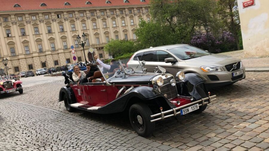 Prague: 1-Hour Private Tour in Vintage Car - Route Highlights: From Don Giovanni to Lennon Wall