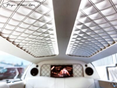 Prague: 1-Hour Vintage Limousine Rental - Inside the limousine: music, lighting, TVs, and that “we’re on our way” feeling
