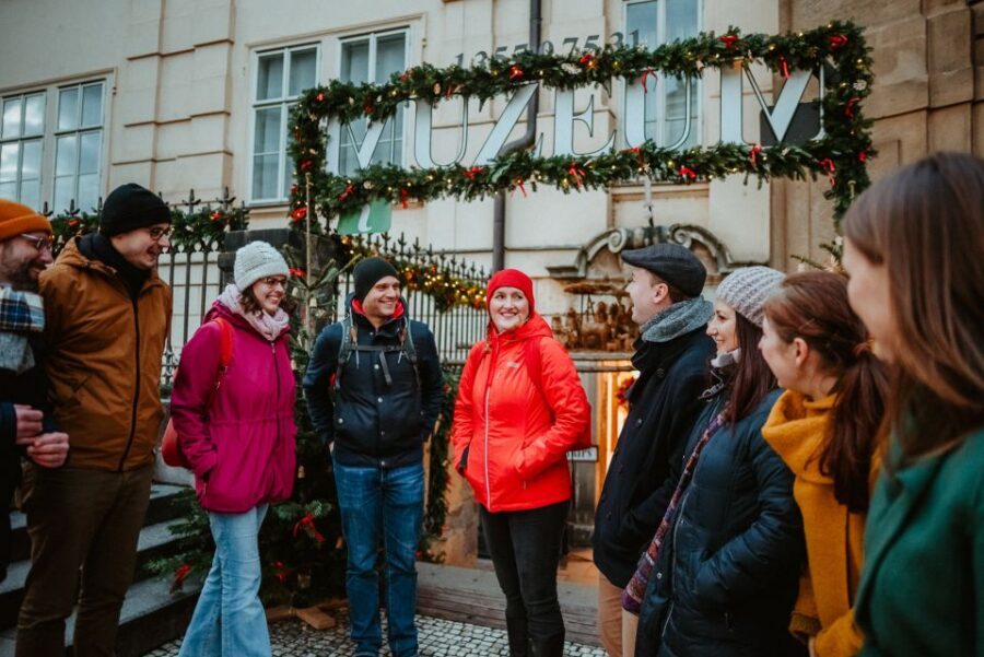 Prague: 2-3h Magical Christmas Markets Tour with Inclusions - Old Town Square stop: where the season starts to make sense