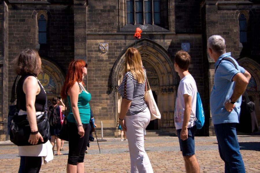 Prague: 2.5-Hour Vyšehrad Castle with Gorlice & Tickets - Inside Saints Peter and Paul: Neo-Gothic Church With Art Nouveau Details