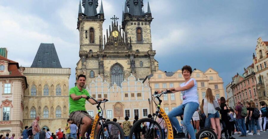 Prague: 2-Hour Old District & Riverside E-Scooter Tour - Kampa Island and the John Lennon Wall: the creative detour