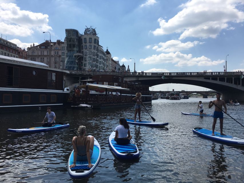 Prague: 2-Hour Paddle Boarding in the City Centre - The 2-Hour Route: How the Sights Fit the Paddle Rhythm