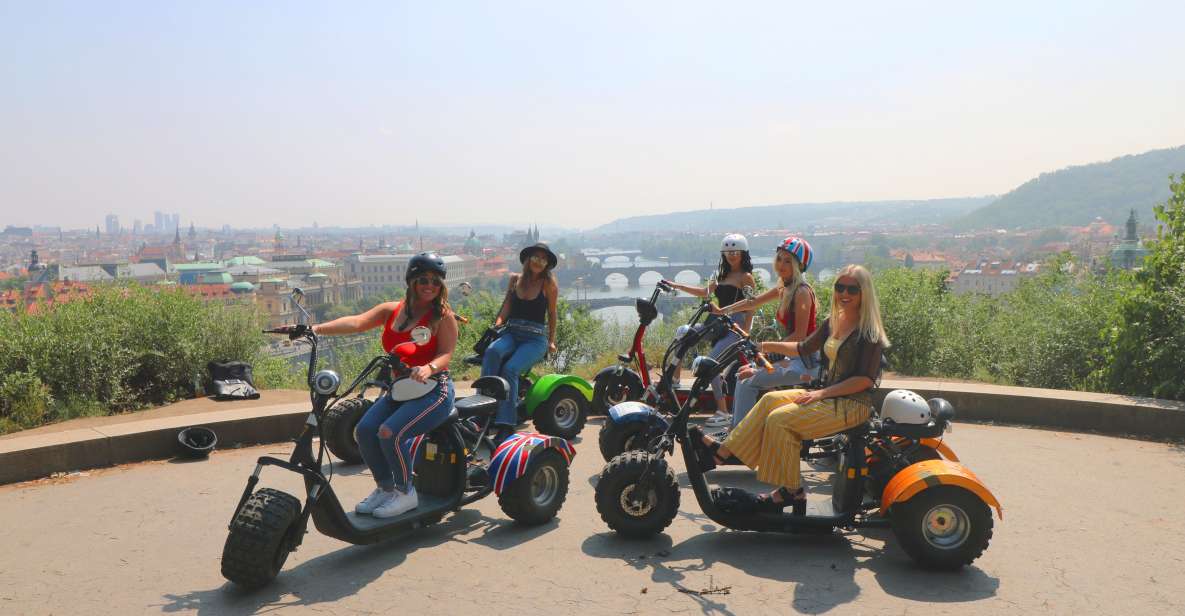 Prague: 2-Hour Trike Live Guided Tour of Old Town - Strahov Monastery viewpoint: the library option if you want to slow down