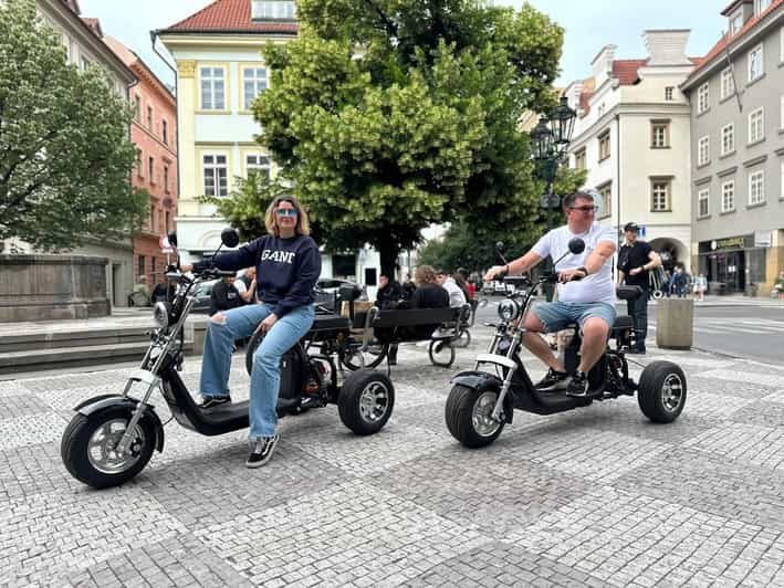 Prague: 2 hours FUN TRIKE tour in Prague with guide - Starting at Uhelný trh: getting oriented fast