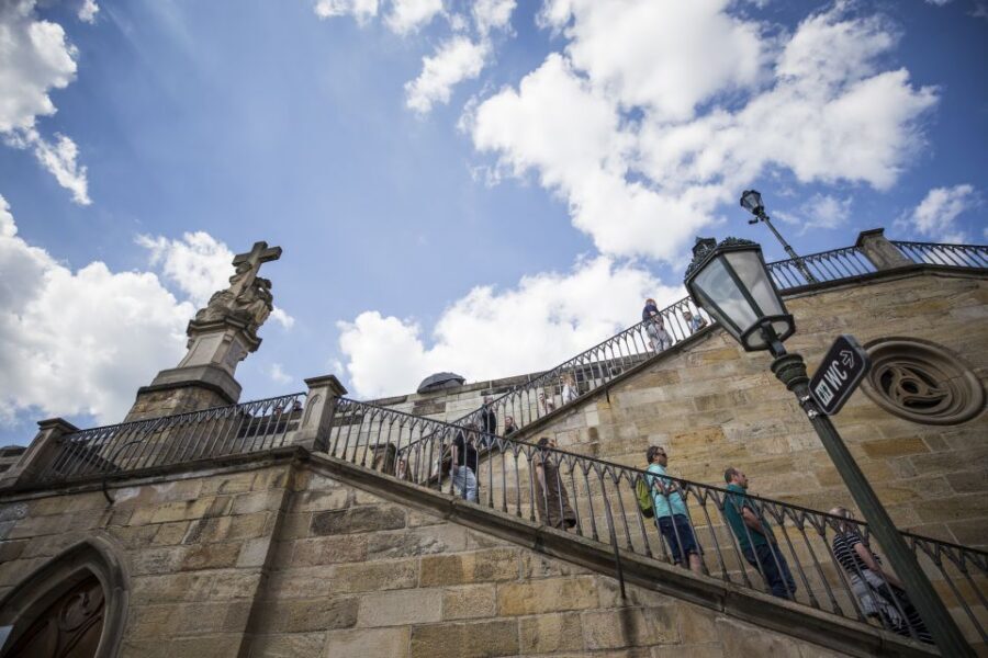 Prague: 3–Hour Castle Grounds Walking Tour and River Cruise - St. Vitus Cathedral and St. George Basilica: what you’ll see and what you won’t