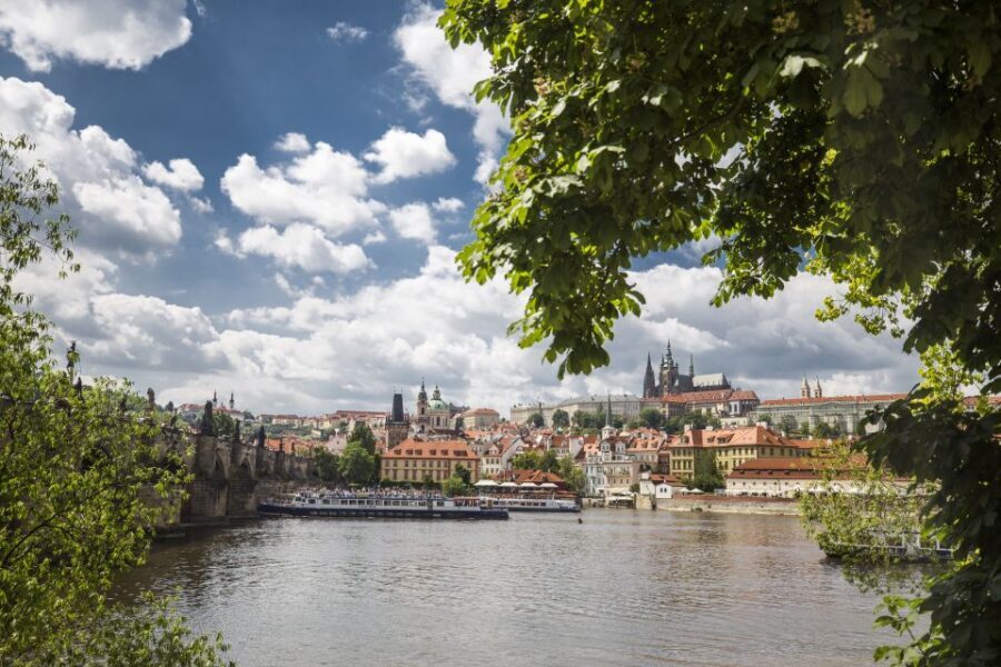 Prague: 3–Hour Castle Grounds Walking Tour and River Cruise - Charles Bridge Museum stop: turning a postcard into a story