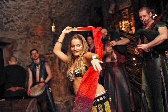 Prague 5 Courses Medieval Dinner and Live Performances - Entering the Medieval Room: Celetná 595/17 to Krčma U Pavouka