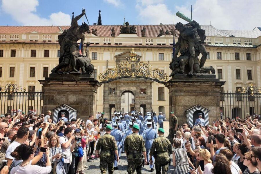 Prague: 6-Hour Tour with River Boat Cruise and Lunch - Vltava River cruise: the city looks different from water
