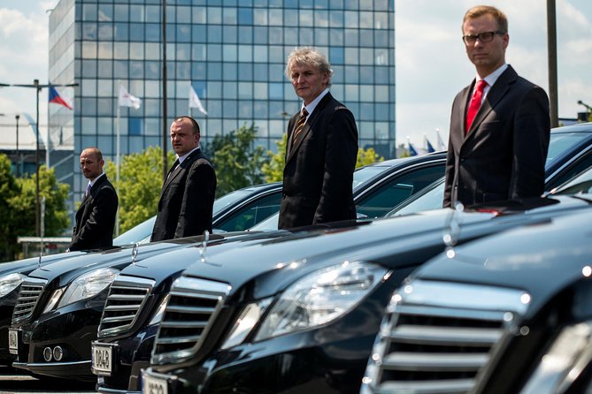 Prague Airport Private Arrival Transfer - How value works for $48.31 per group (up to 4)