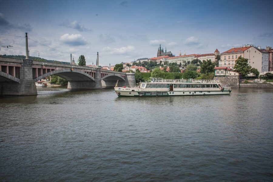 Prague: An unforgettable 2-hour cruise on the Vltava River. - Pier 14 at Dvořákovo Nábřeží: where the cruise starts