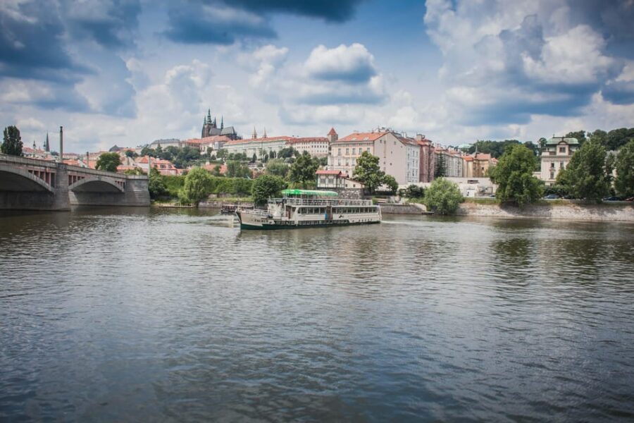 Prague: An unforgettable 2-hour cruise on the Vltava River. - Value at $33 for a 2-hour Prague river cruise
