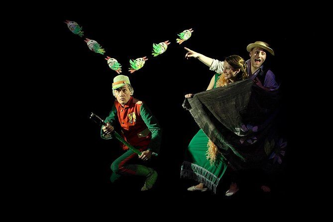Prague 'Antologia' Black Light Show by Black Light Theatre Srnec - Reduta Theatre Stage at Národní 20: The Address That Can Trip You Up