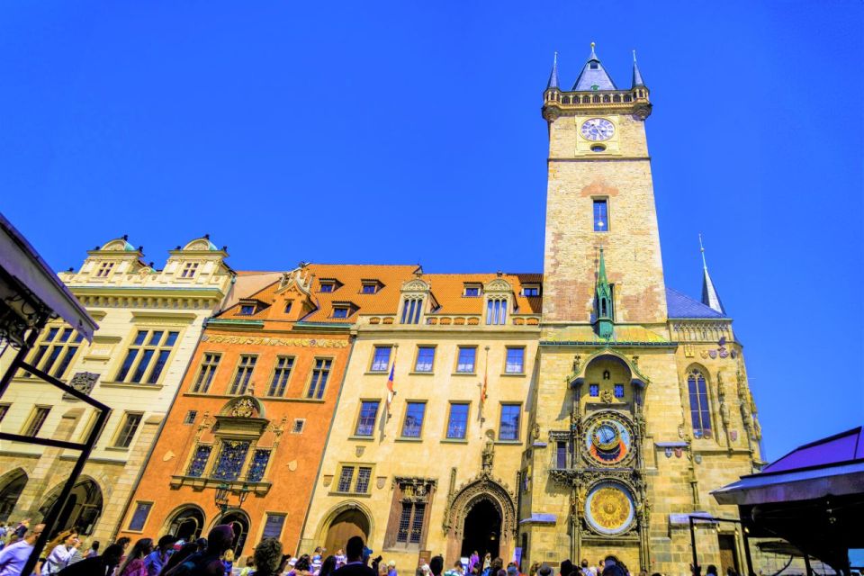Prague: Astronomical Clock Tower Entry Ticket & Audio Guide - Meeting at Maiselova 5: smooth ticket pickup before you hit the square