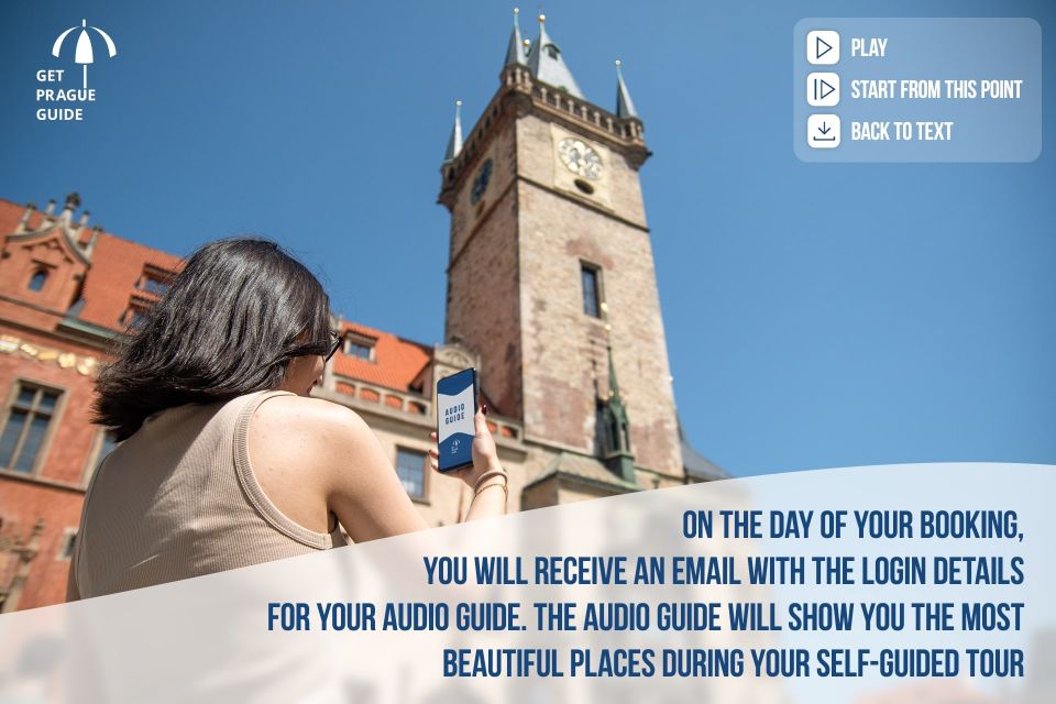 Prague: Astronomical Clock Tower Entry Ticket & Audio Guide - Old Town Square with your smartphone audio guide: follow the route, not the crowd