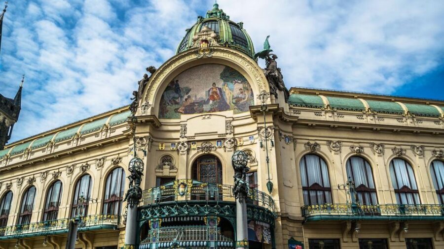 Prague Audioguide - TravelMate app for your smartphone - Dancing House, Municipal House, and National Theatre: Architecture With Context
