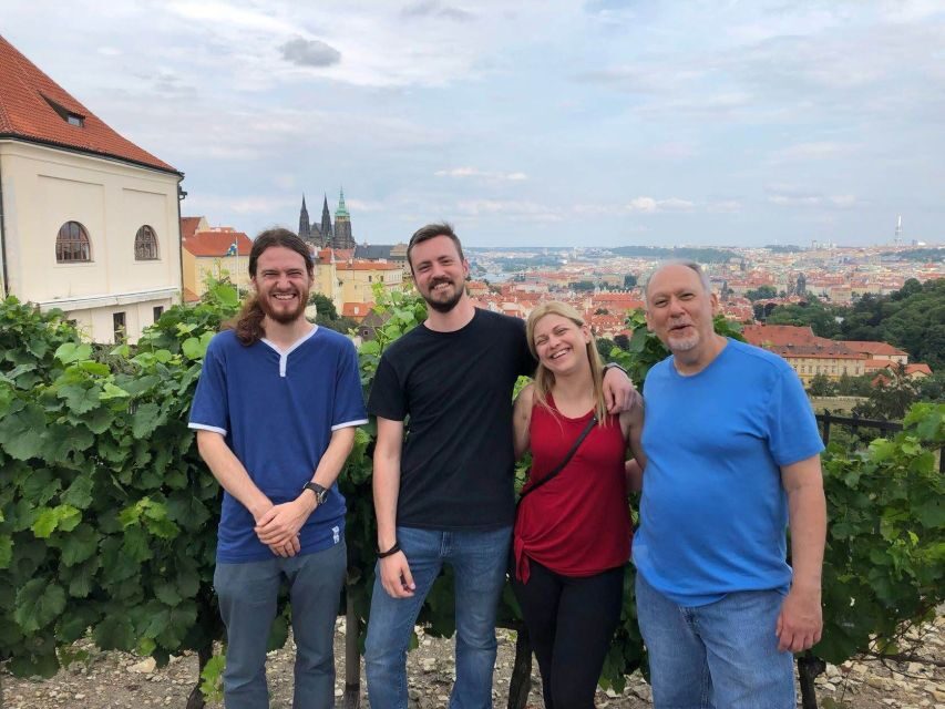 Prague Beer and Baroque: A Highbrow Brew Tour - The hilltop brewery break: St. Norbert’s and Prague Castle views