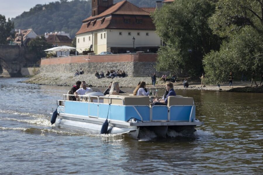 Prague: Beer Boat Tour - How the boat tour “sightseeing” works on the Vltava