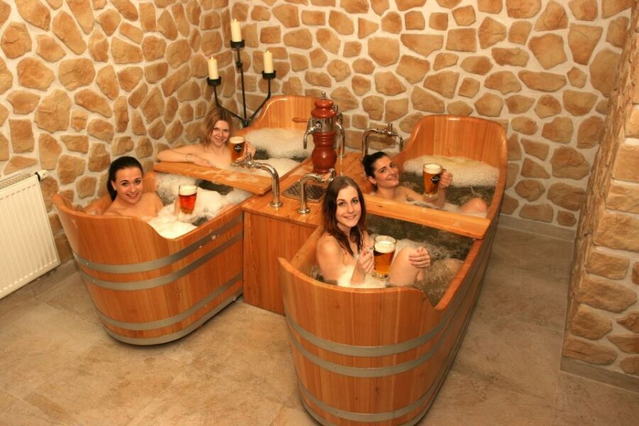 Prague: Beer Spa Bernard with Beer and Massage Option - Beer Spa Bernard at Prague Center Plaza: A Different Kind of Czech Reset