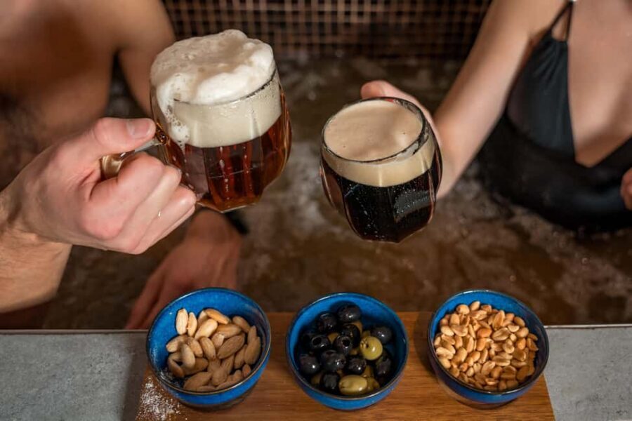 Prague: Beer Spa Experience with Unlimited Beer and Sauna - The beer bath science angle: hops, barley, yeast, and ceramic purity