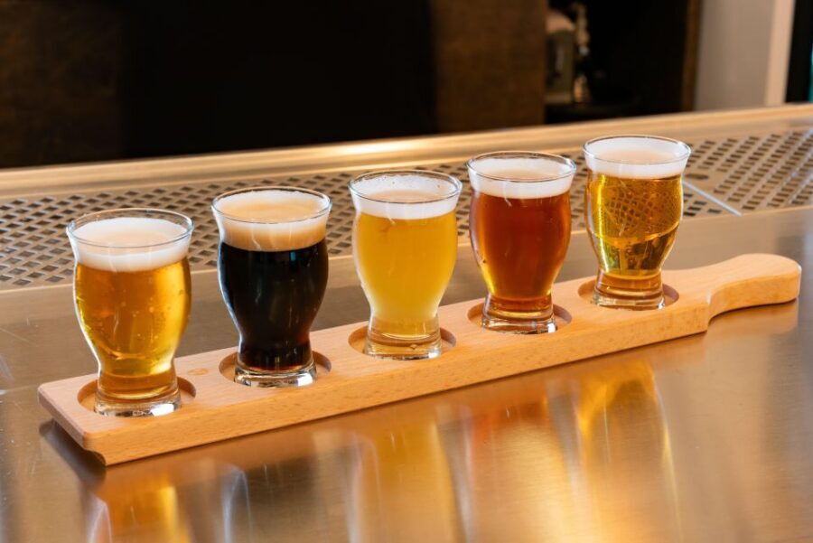 Prague beer tour with brewery visit and tasting - First stop in a classic Czech pub: tasting starts with how beer is served