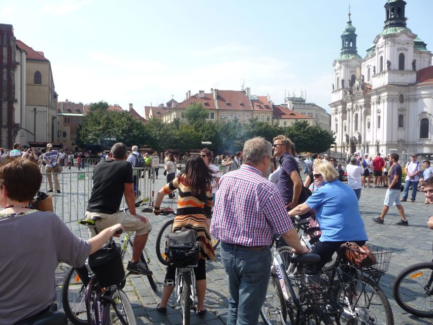 Prague Bike Rental - What you actually get: bike, helmet, lock, and a flat kit