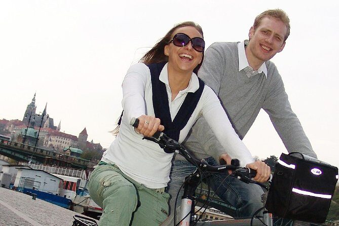 Prague Bike Tour - Meeting at Na Poříčí: what the start of your Prague loop is like