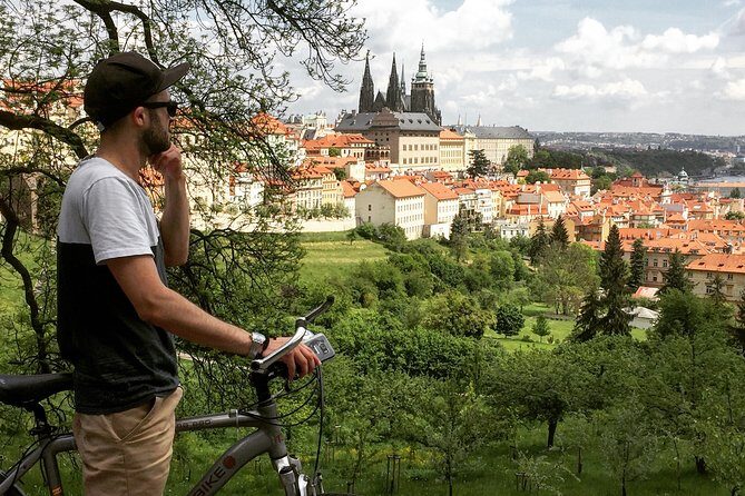 Prague Bike Tour - Stunning Viewpoints, Castle, City & Park - Prague Castle Areas Without The Time-Drain Of A Full Interior Tour