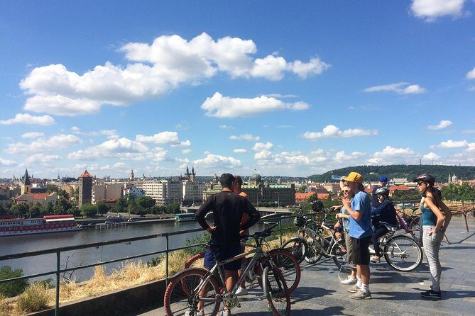 Prague Bike Tour - Stunning Viewpoints, Castle, City & Park - Cruising Along The Vltava River And Then Climbing To Letná