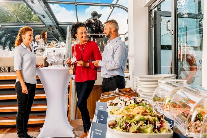 Prague Boats 2-hour Lunch Cruise - Live Music and the Onboard Atmosphere (Accordion Bonus)
