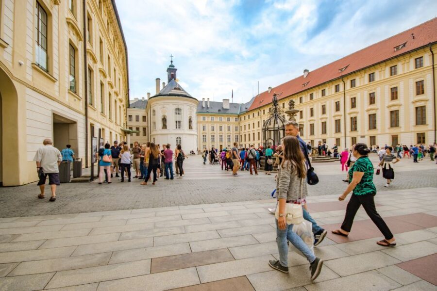 Prague Castle 2.5-Hour Tour Including Admission Ticket - St. George’s Basilica: Czech saints and the quieter side of the castle