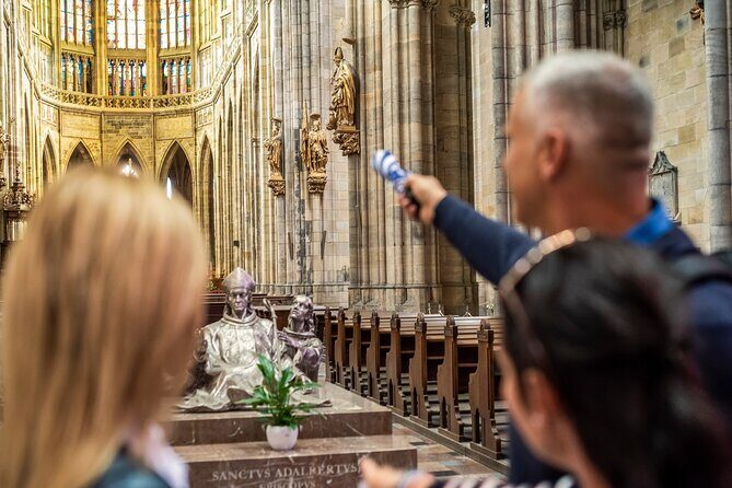 Prague Castle Tour Including Admission Ticket - 2.5 Hour - St. George’s Basilica: Czech saints and the smaller layers of meaning