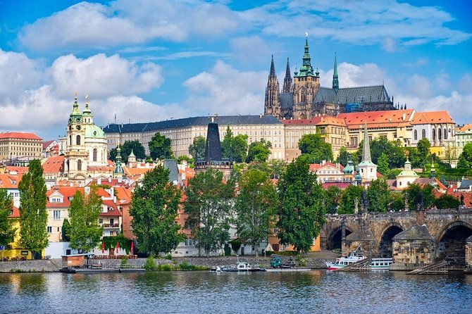 Prague Castle Walking Tour - Getting Up Castle Hill: meeting point, coach ride, and the walking pace